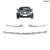 Ρύθμιση χρωμιωμένης λωρίδας για μπροστινό προφυλακτήρα Mercedes S-Class W222 (2018–2020) – DMb843 - Sellzone.bg Ρύθμιση χρωμιωμένης λωρίδας για μπροστινό προφυλακτήρα Mercedes S-Class W222 (2018–2020) – DMb843